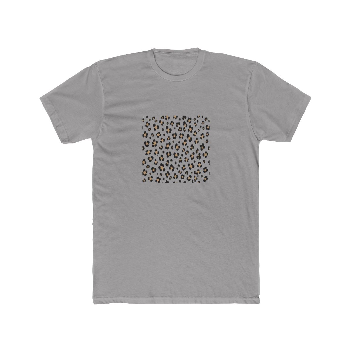 Leopard Print Boxy T Shirt