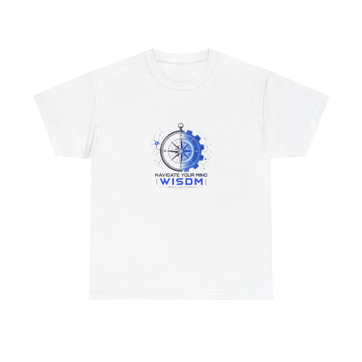 Wisdm "Navigate Your Mind | WISDM" Unisex Tee - Wisdm official T-Shirts merch